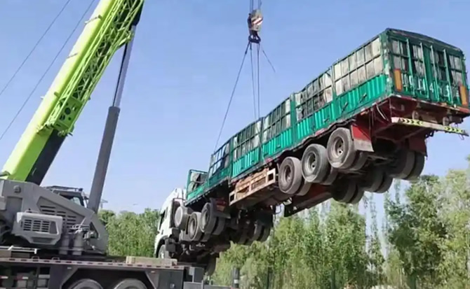 泰安道路脱困救援案例